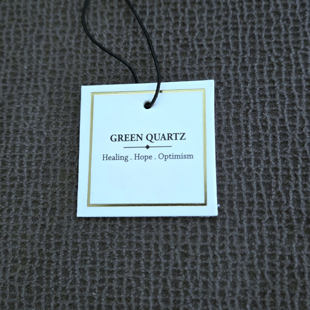 Shivam Rectangular Green💚 Quartz Ring💍 - NWT - Picture 6 of 16